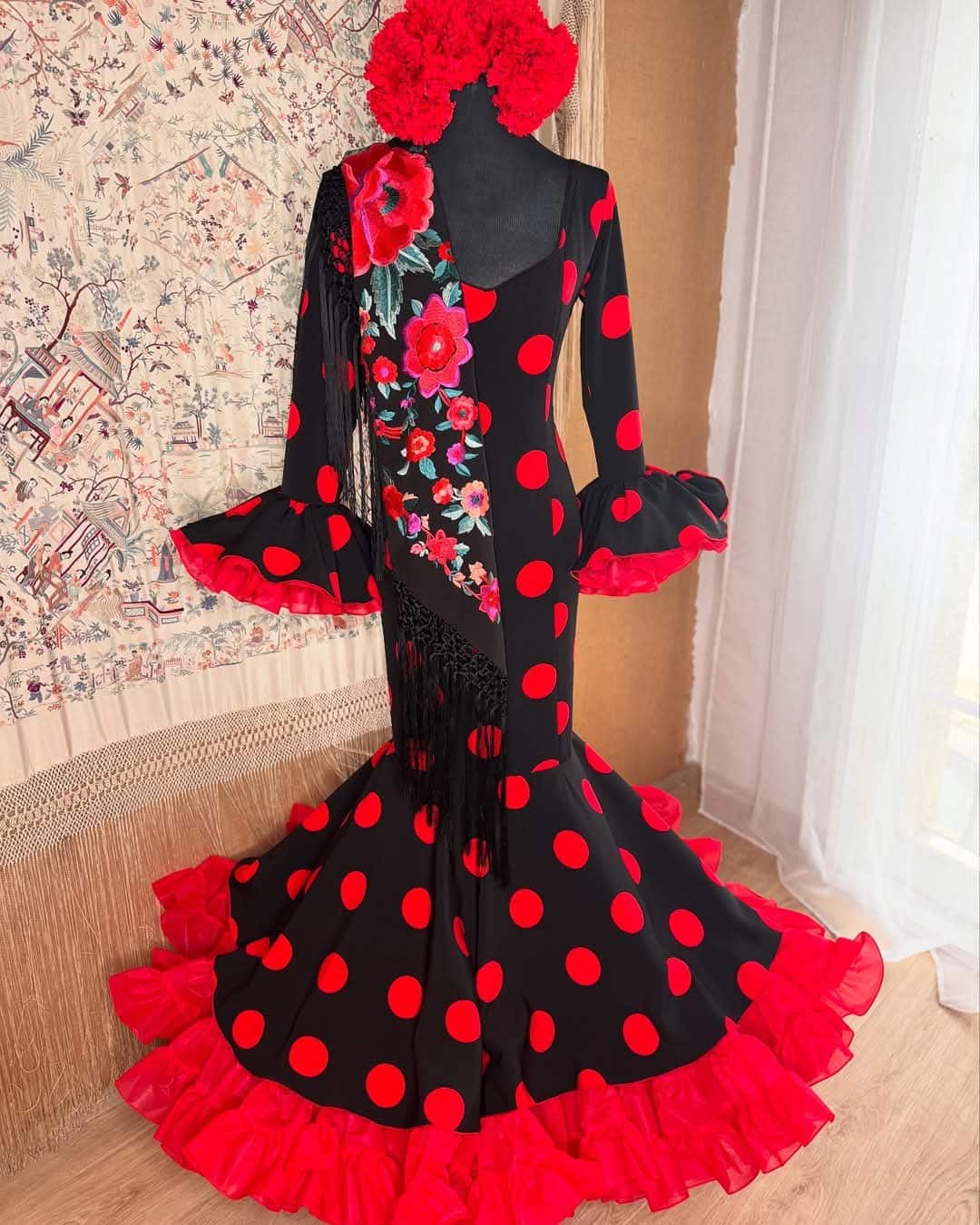 1000708899 Traje de Flamenca Modelo Flamenco - Image 1