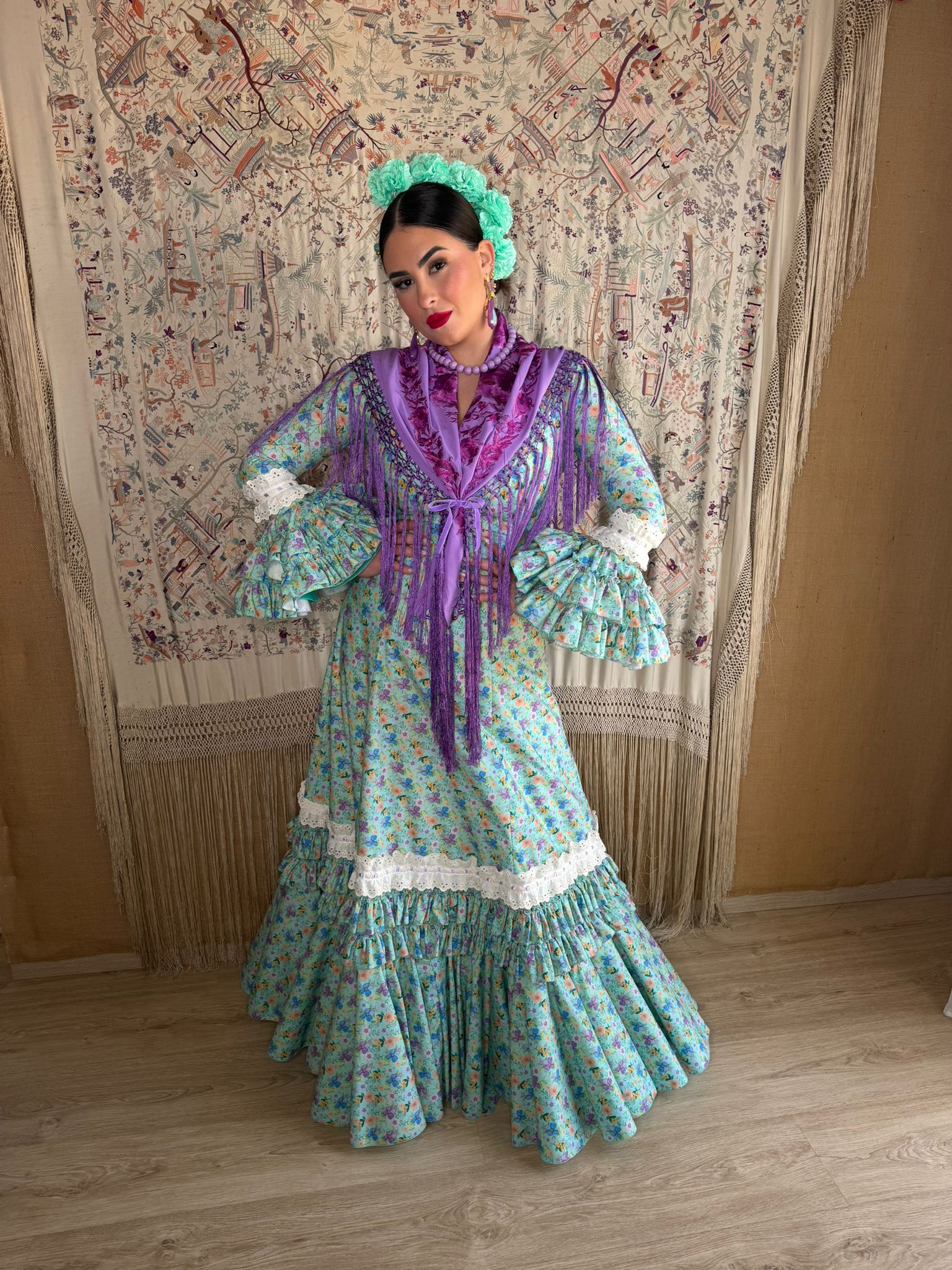 PEREGRINA VESTIDO DE FLAMENCA MODELO PEREGRINA - Image 1