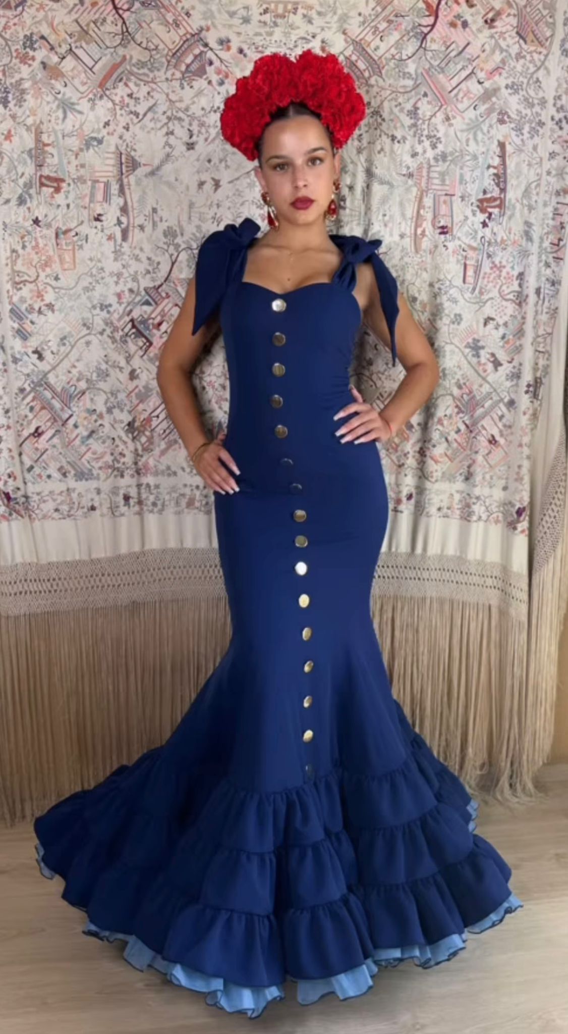 SODALITA Traje de flamenca modelo Sodalita - Image 1