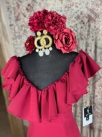 Traje de flamenca modelo Torbellino volante escote - Image 2